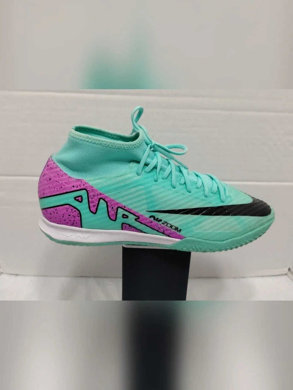 Nike Air Zoom Mercurial Superfly 9, Men's # 7.5 Academy Indoor